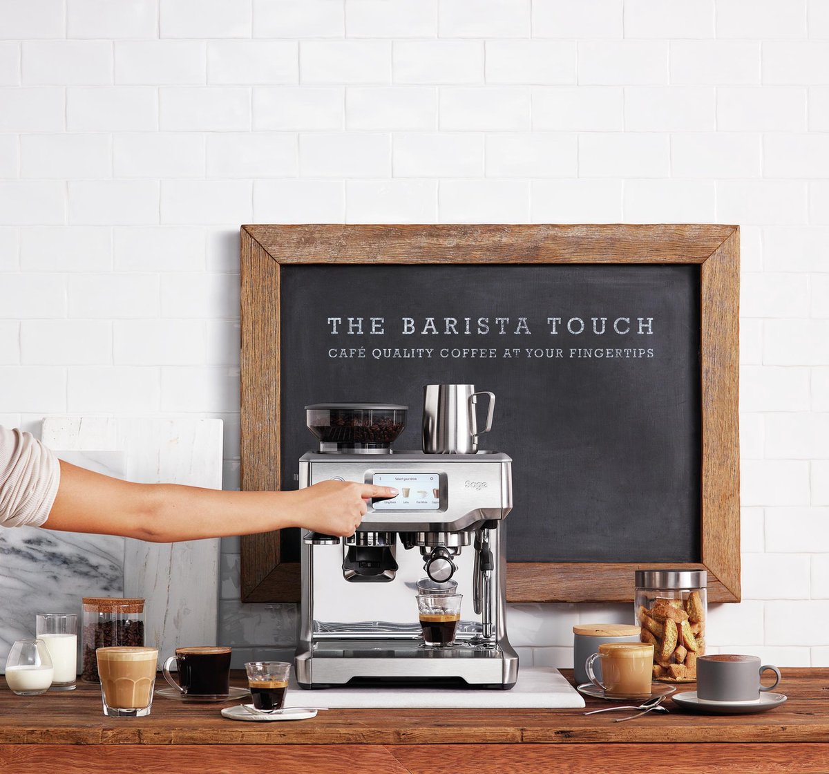 Sage the Barista Touch Stainless Steel - Silver