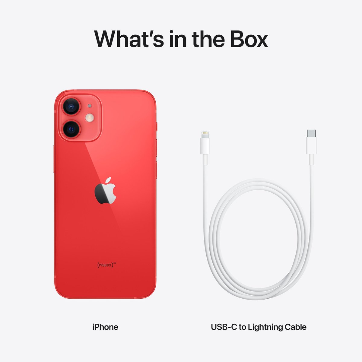 Apple iPhone 12 mini - 256 GB (PRODUCT)RED 5G - Rood