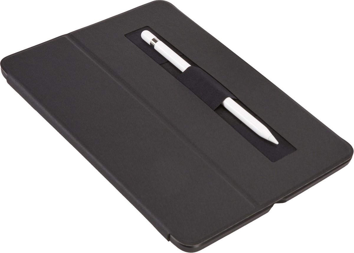 Case Logic Snapview hoes iPad 10.2 inch met penhouder - Zwart