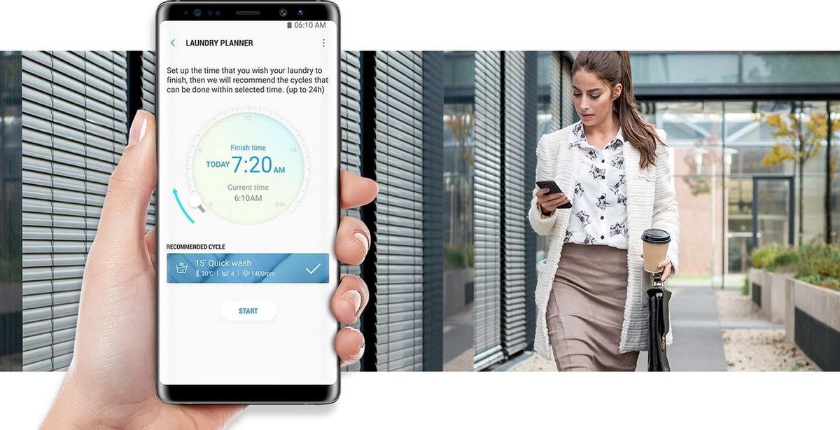Samsung QuickDrive 8000-serie WW90T986ASE