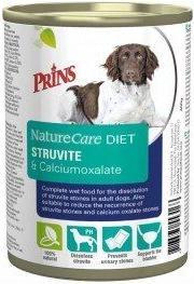 Prins Naturecare Diet Dog Struvite - Hondenvoer - 400 g