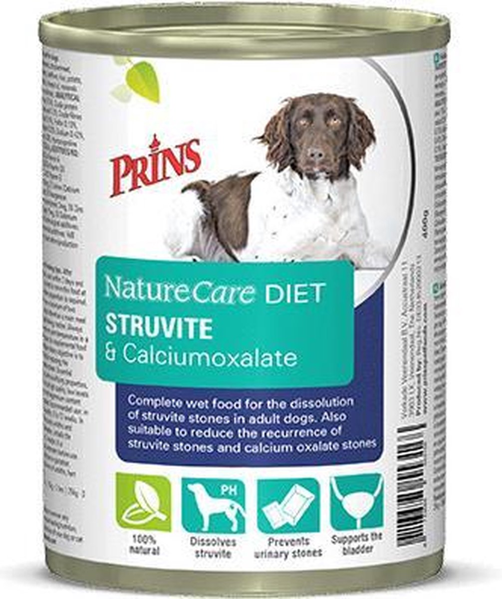 Prins Naturecare Diet Dog Struvite - Hondenvoer - 400 g