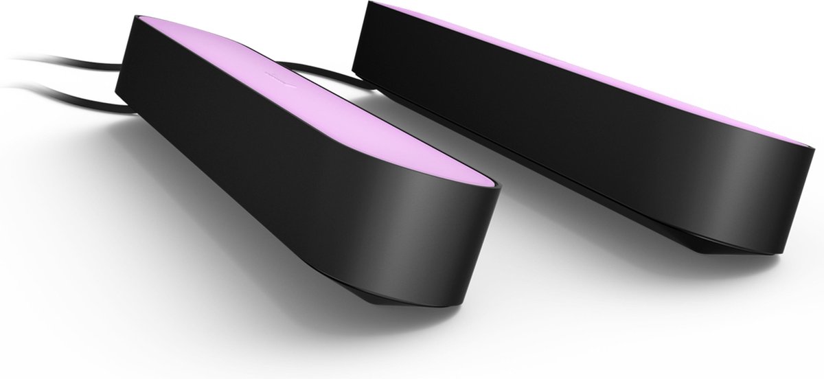 Play Lichtbalk White & Color Duo Pack - Zwart