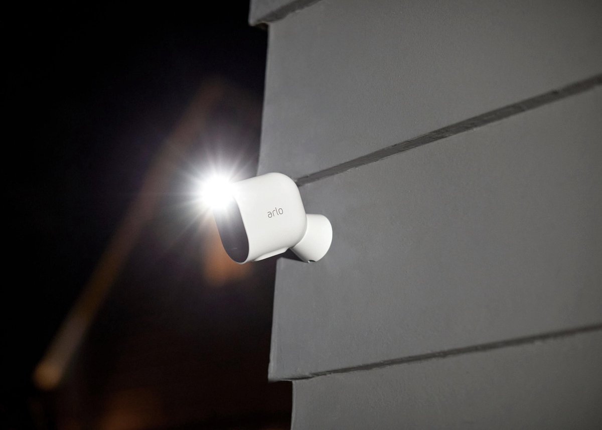 Arlo Pro 4 Spotlight 3-Pack - Zwart