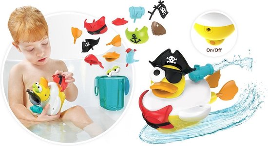 Yookidoo Badeend Piraat 17-delig