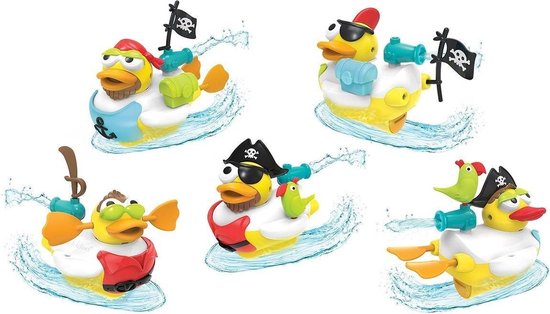 Yookidoo Badeend Piraat 17-delig