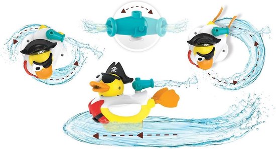 Yookidoo Badeend Piraat 17-delig