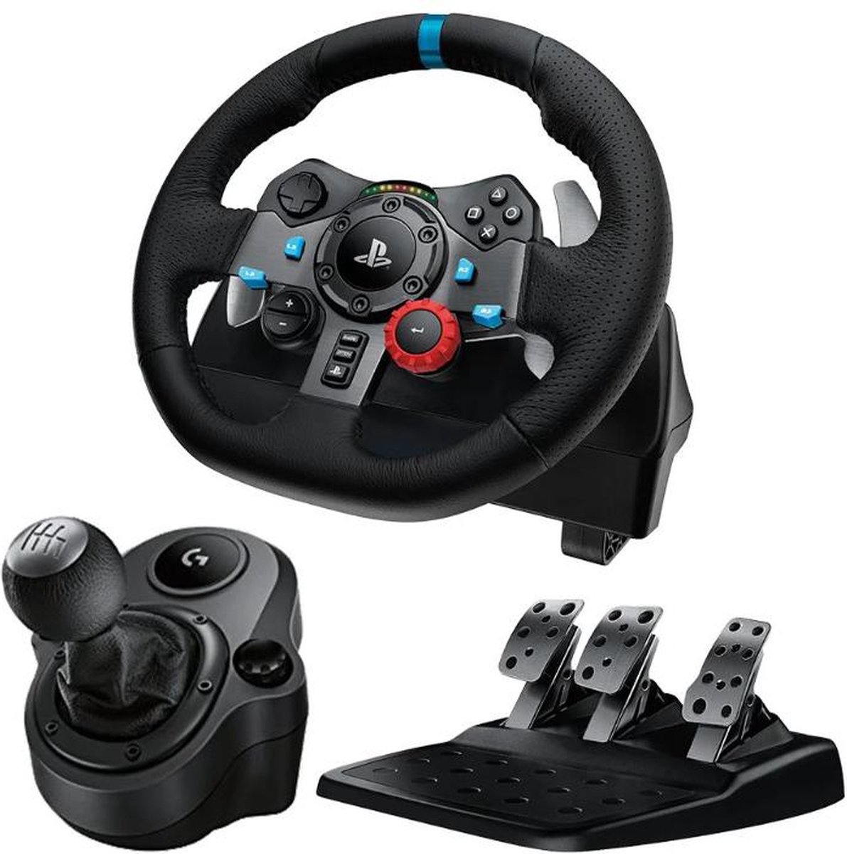 Logitech G G29 Driving Force Racestuur - PS5/PS4/PC - Zwart