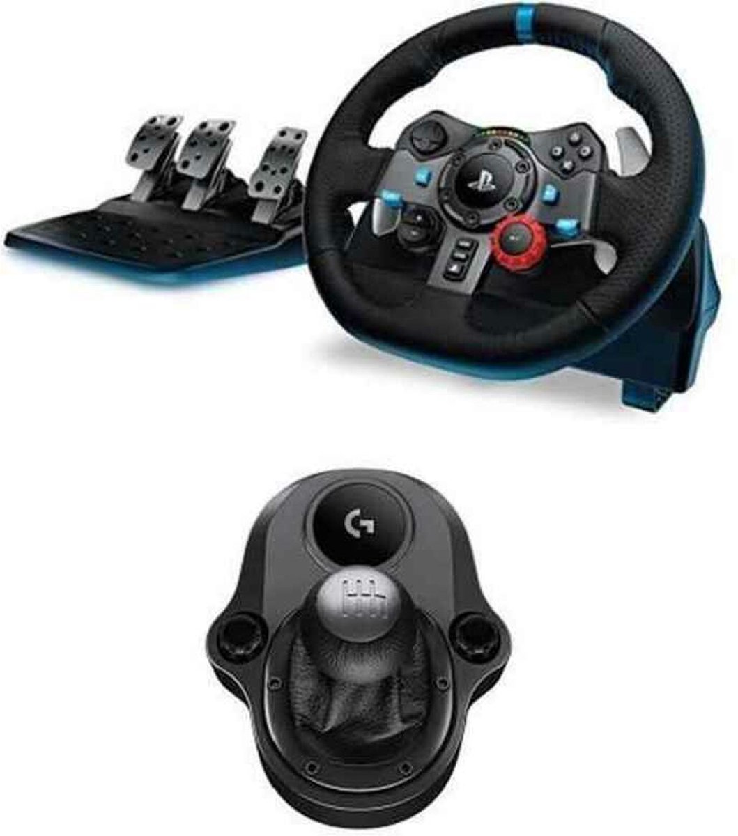 Logitech G G29 Driving Force Racestuur - PS5/PS4/PC - Zwart