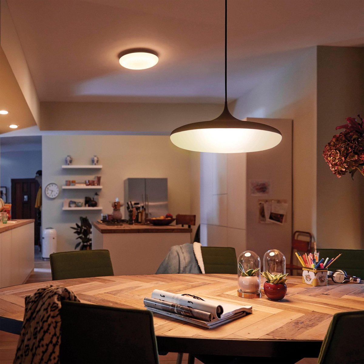 Philips Cher hanglamp White Ambiance - Zwart