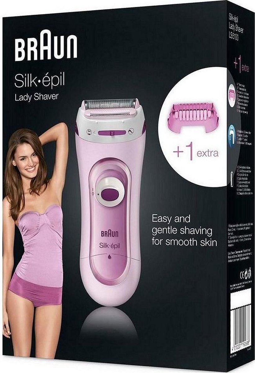Braun Silk-épil Lady Shaver 5-100 - Paars