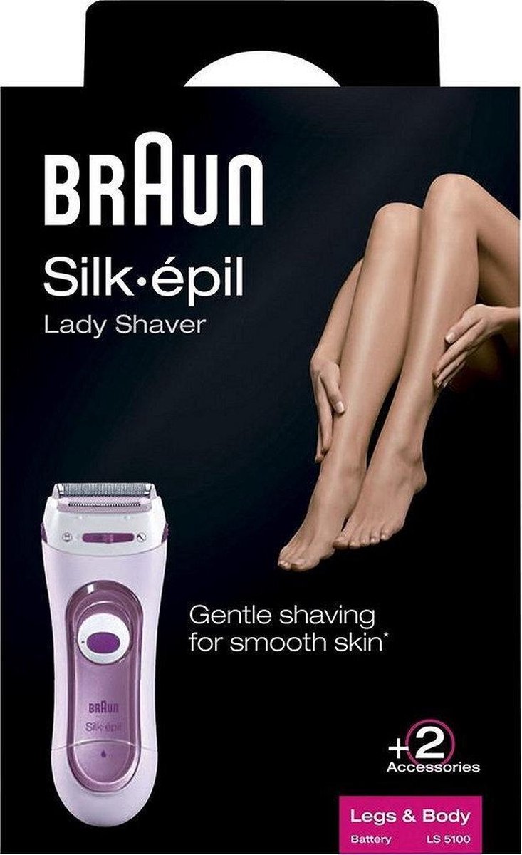 Braun Silk-épil Lady Shaver 5-100 - Paars