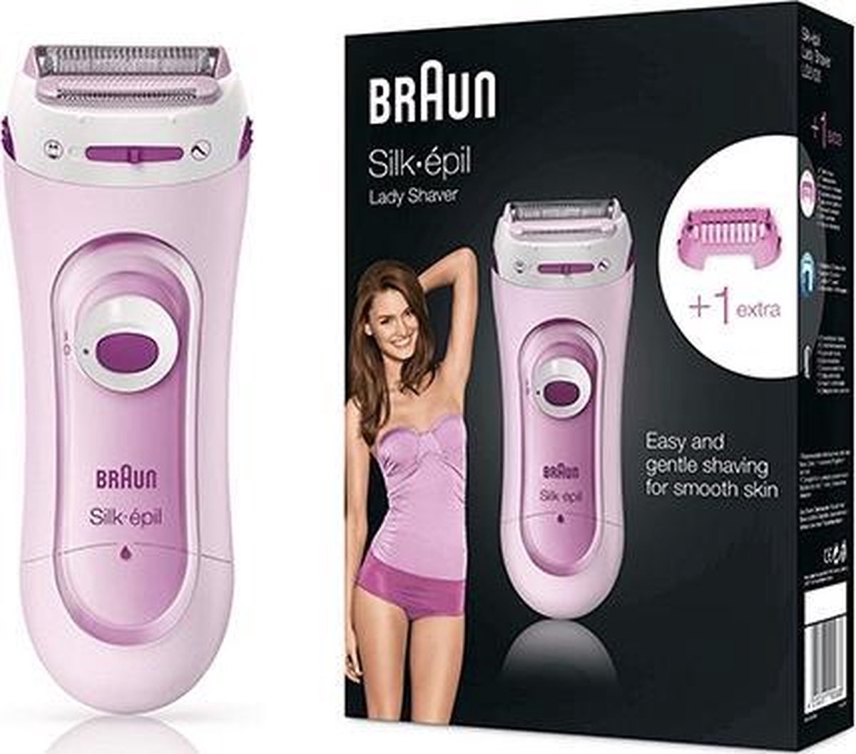 Braun Silk-épil Lady Shaver 5-100 - Paars