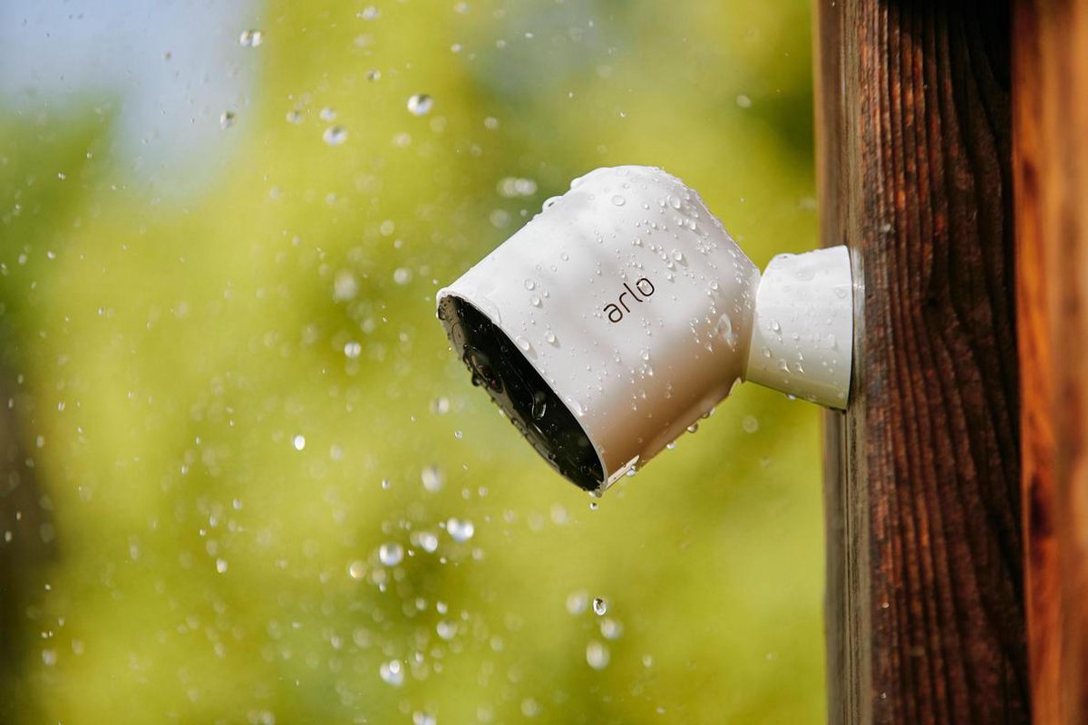 Arlo Pro 3 set met 4 camera's wit - Zwart