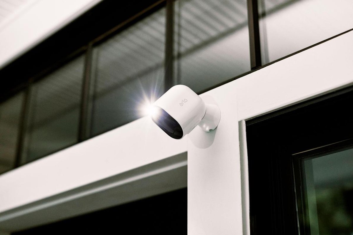 Arlo Pro 3 set met 4 camera's wit - Zwart