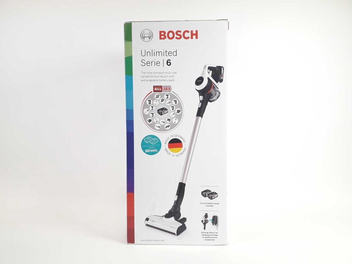 Bosch BCS612KA2 Unlimited 6 Zilver - Zwart