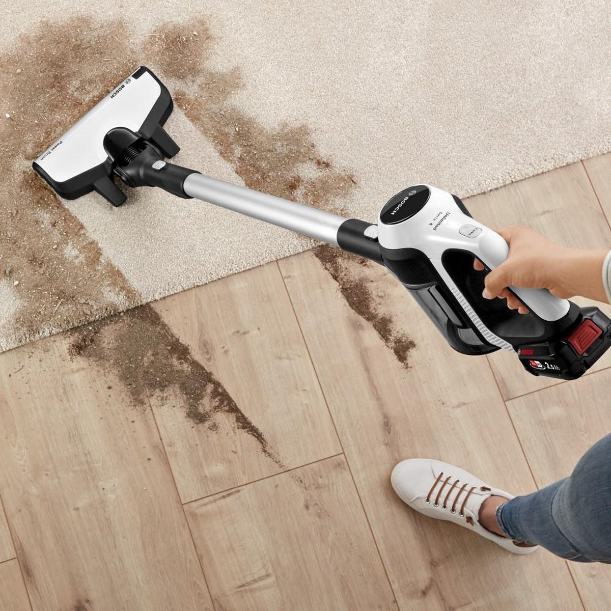 Bosch BCS612KA2 Unlimited 6 Zilver - Zwart