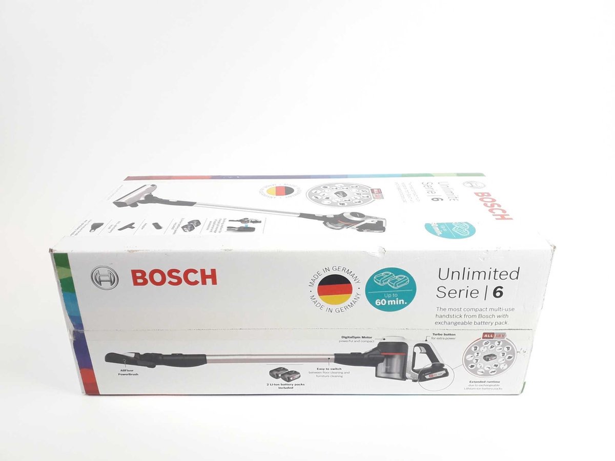Bosch BCS612KA2 Unlimited 6 Zilver - Zwart