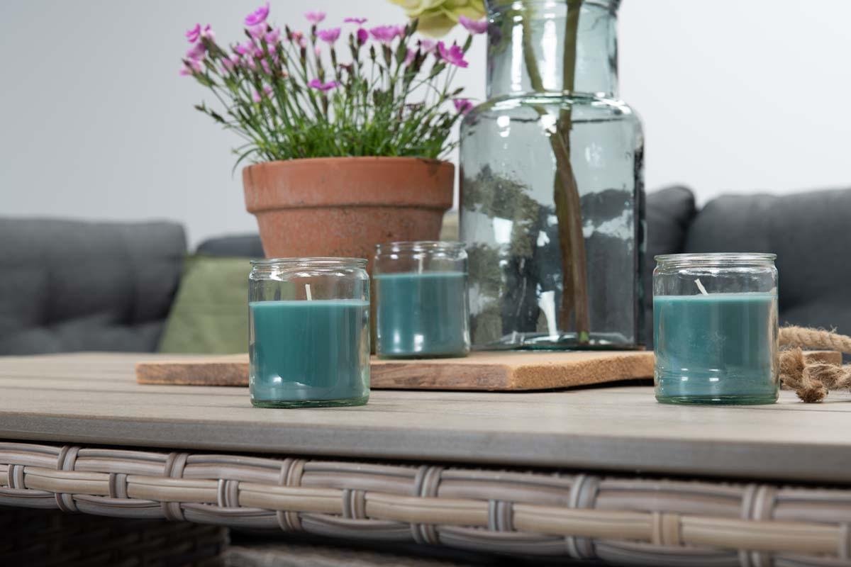 Garden Impressions - Seagull Loungedining Set - 5 Delig - Rechts - Vintage Willow - Grijs