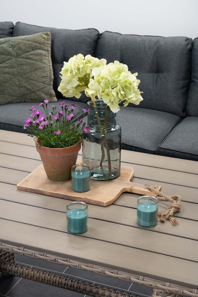 Garden Impressions - Seagull Loungedining Set - 5 Delig - Rechts - Vintage Willow - Grijs