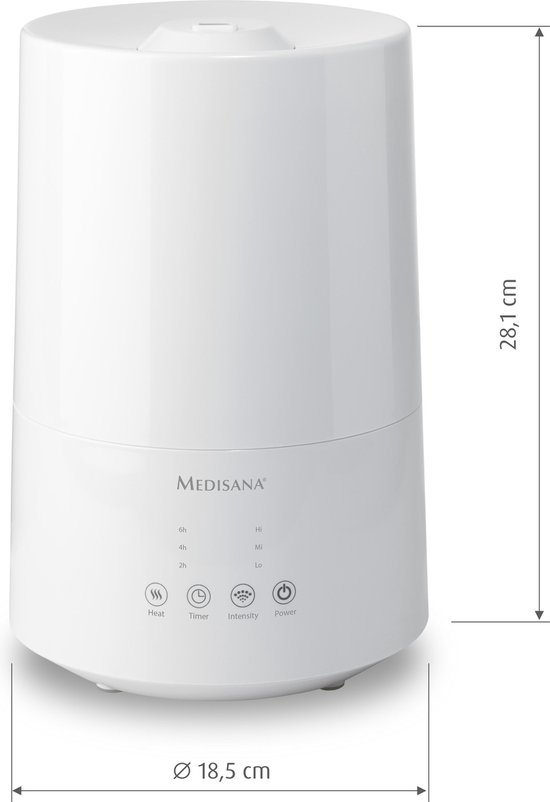Medisana AH661 Luchtbevochtiger - Wit