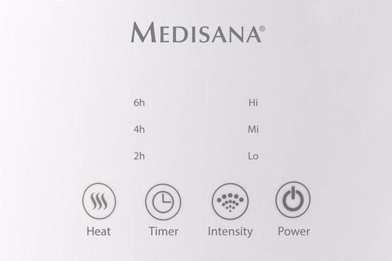 Medisana AH661 Luchtbevochtiger - Wit