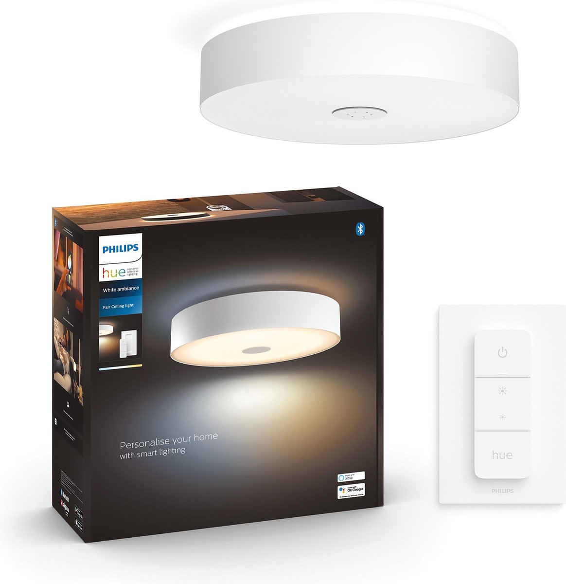 Philips Fair plafondlamp White Ambiance - Wit