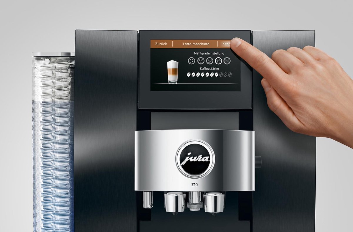 Jura Z10 Aluminium Black (EA) - Silver