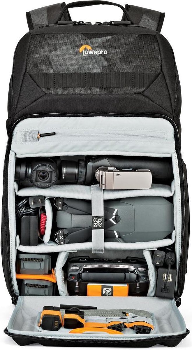 Lowepro DroneGuard BP 250 Black/Fractal - Zwart
