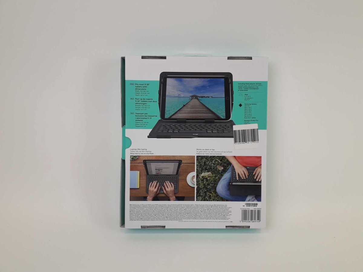 Logitech Universal Folio voor 9-10 inch - Zwart