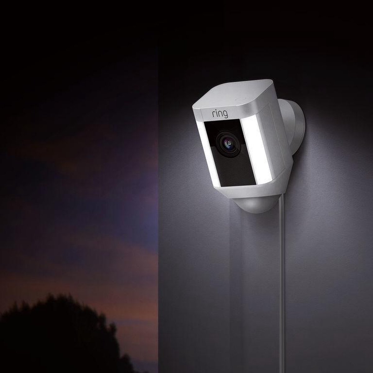 Ring Spotlight Cam Wired - Zwart