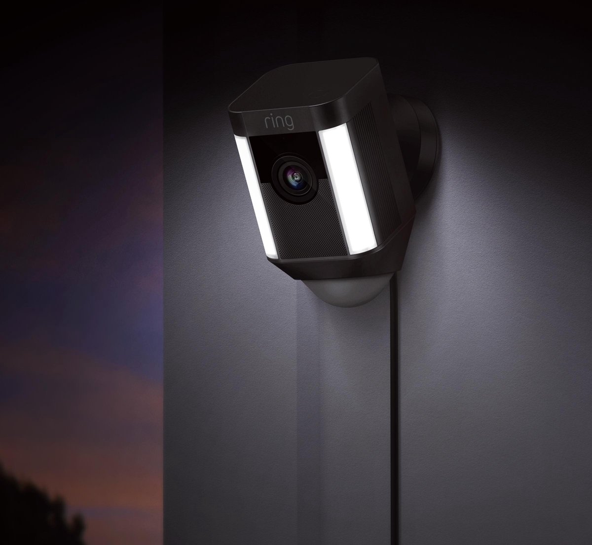 Ring Spotlight Cam Wired - Zwart