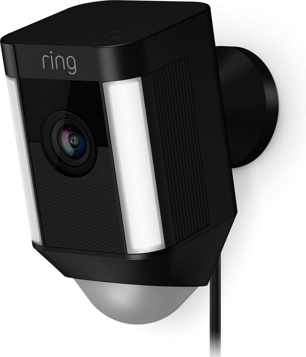 Ring Spotlight Cam Wired - Zwart