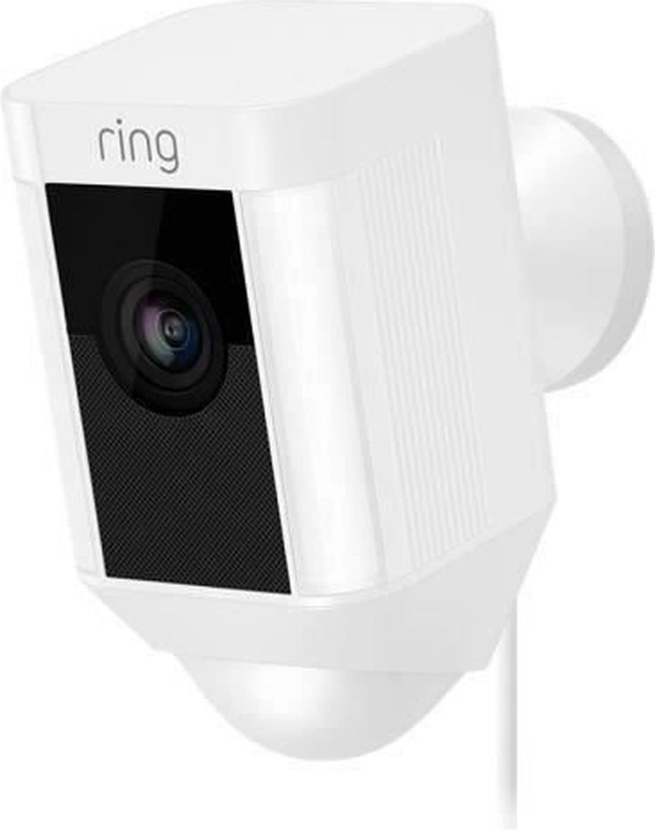 Ring Spotlight Cam Wired - Wit