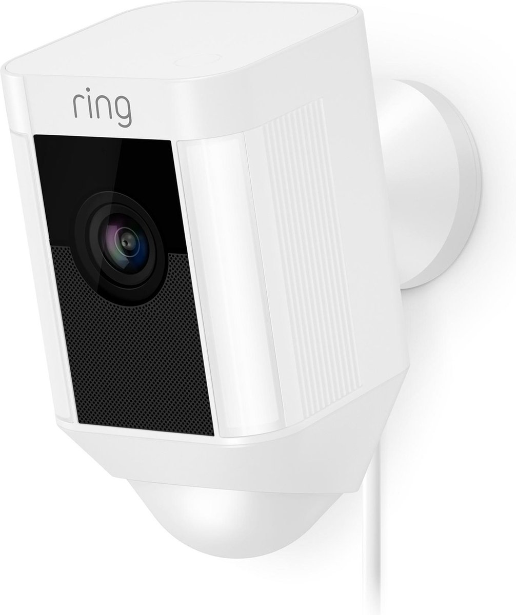 Ring Spotlight Cam Wired - Wit