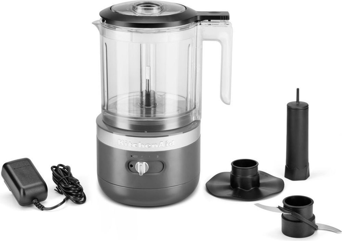 Kitchenaid 5KFCB519EDG Draadloos Houtskool - Grijs