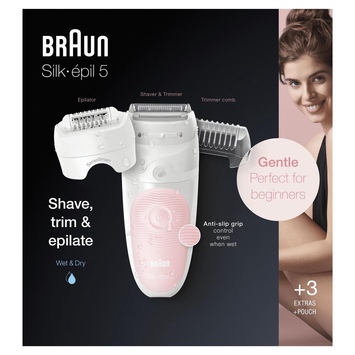 Braun Silk-épil 5-620 - Roze