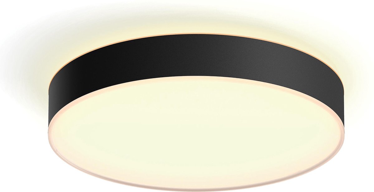 Philips Enrave L plafondlamp White Ambiance - Zwart