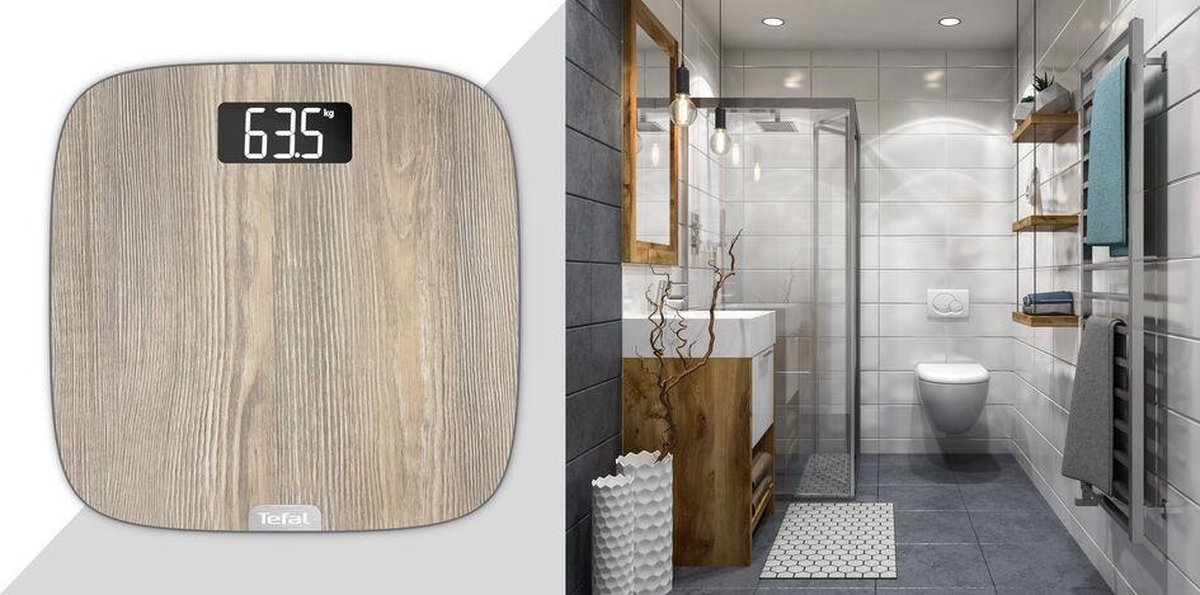 Tefal PP1600 Origin Hout - Bruin