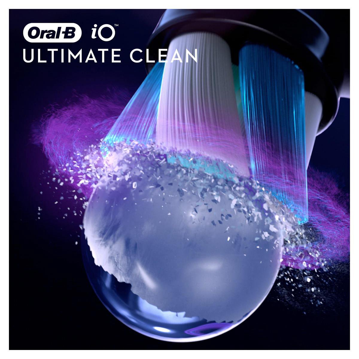 iO Ultimate Clean Opzetborstel (2 stuks) - Zwart