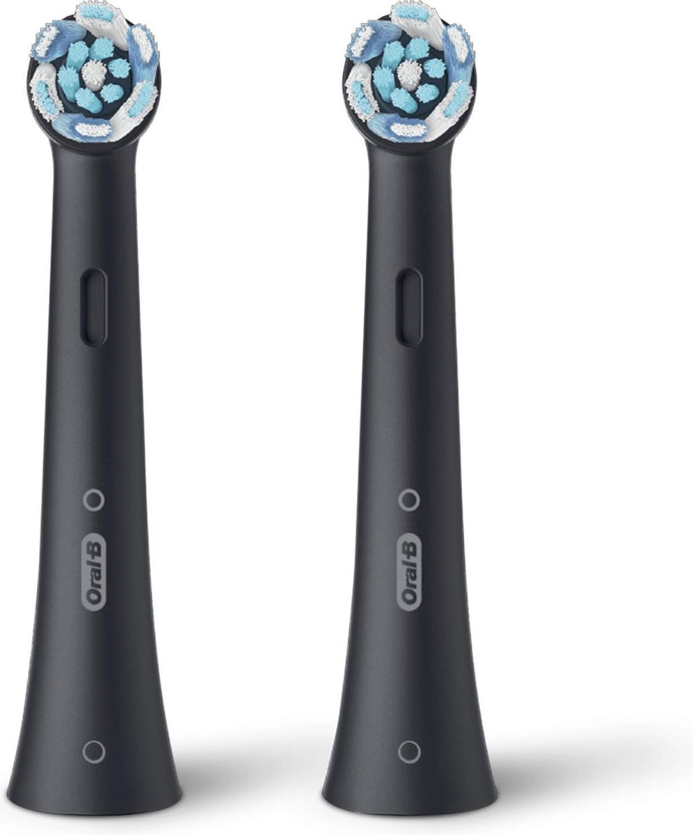 iO Ultimate Clean Opzetborstel (2 stuks) - Zwart