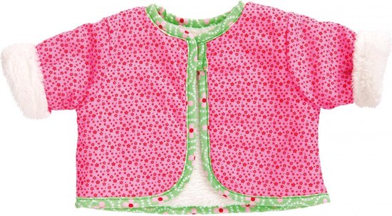 Heless Dubbelzijdige Jas Met Broek Voor Een Pop Van 35-45 Cm - Roze