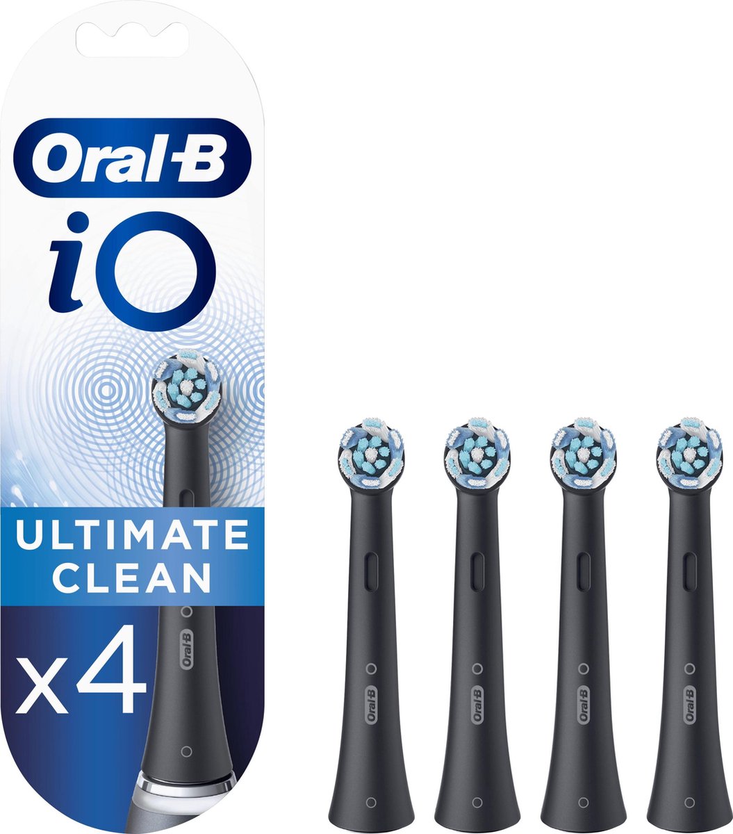 Oral B iO Ultimate Clean (4 stuks) - Zwart