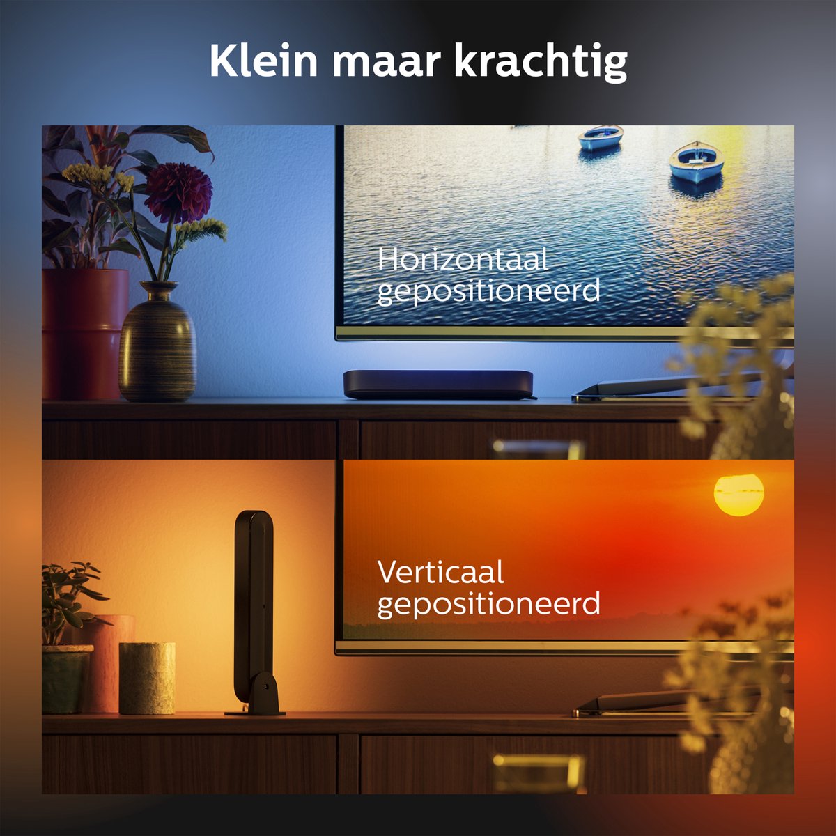 Play Lichtbalk White & Color Uitbreiding - Zwart