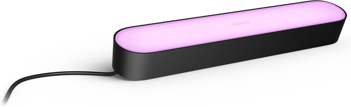 Play Lichtbalk White & Color Uitbreiding - Zwart