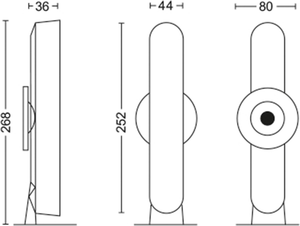 Play Lichtbalk White & Color 1 Stuk - Zwart