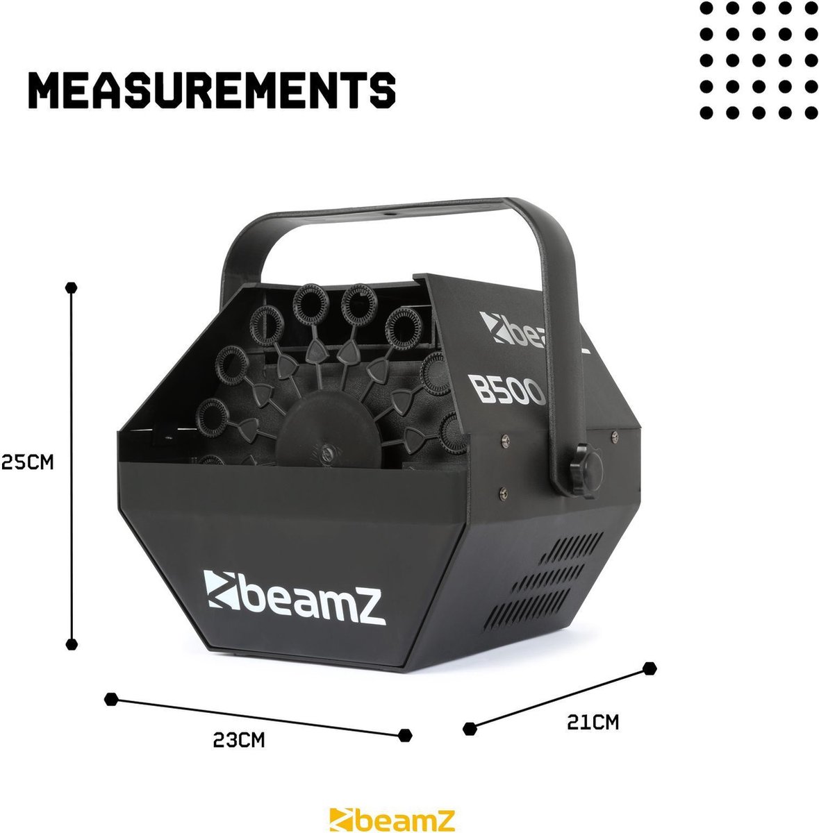 BEAMZ B500 Bellenblaasmachine