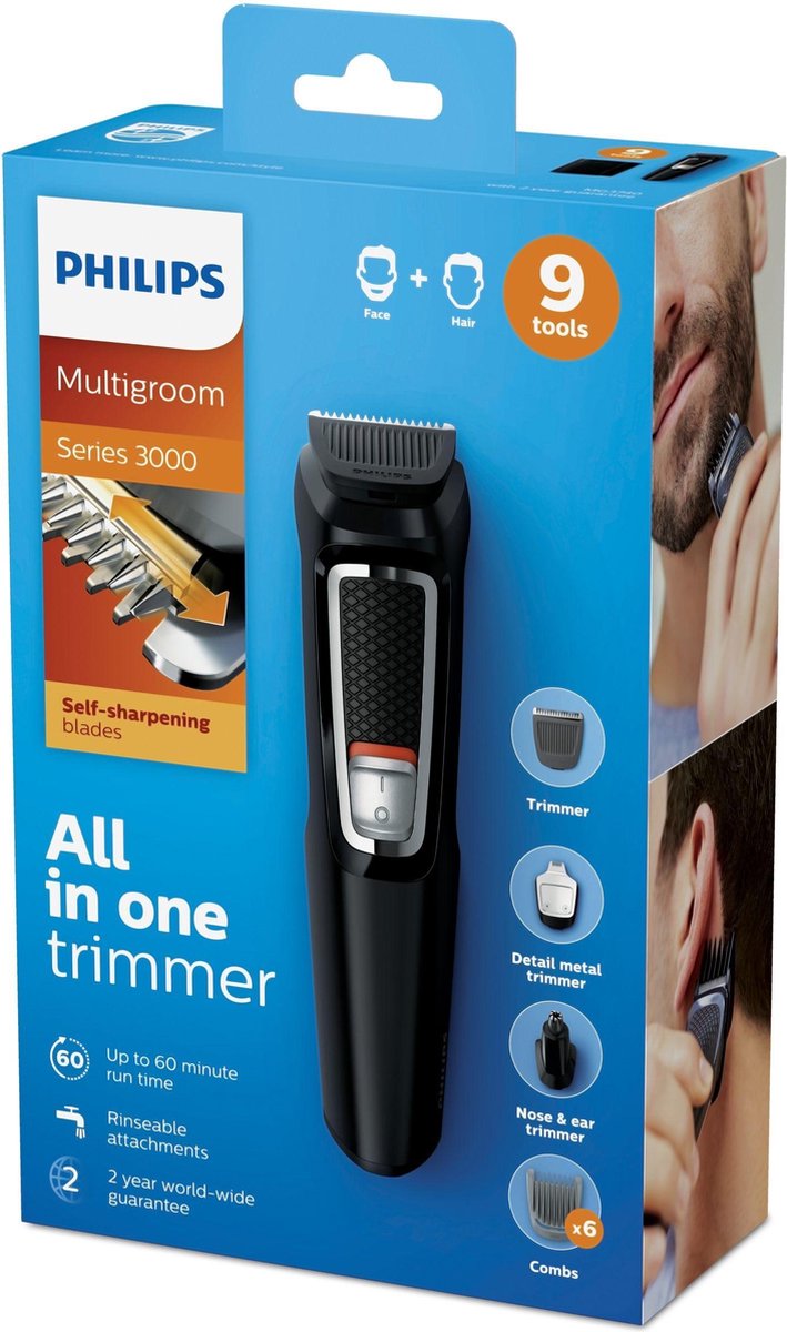 Philips Series 3000 MG3740/15 - Zwart
