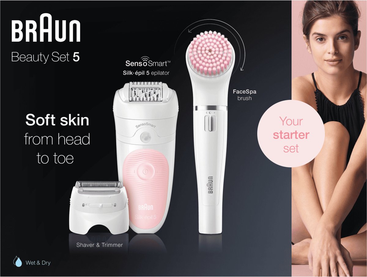 Braun Silk-Épil 5 5-885 Epilator