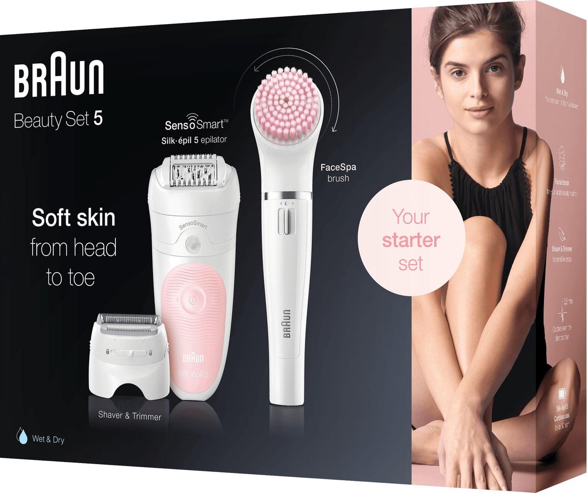 Braun Silk-Épil 5 5-885 Epilator
